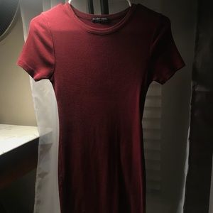 Brandy Melville Casual Dress- Burgundy